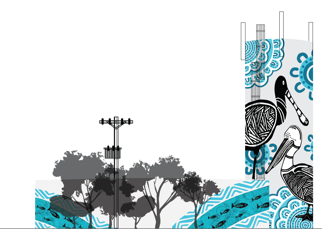 Gippsland Water - 240530 Stratford water tower to celebrate Gunaikurnai artwork