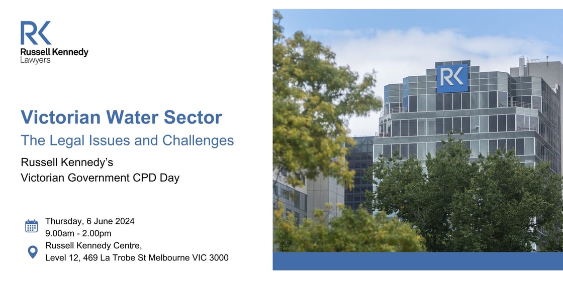 RK VicGov CPD Day June 2024 Water Sector